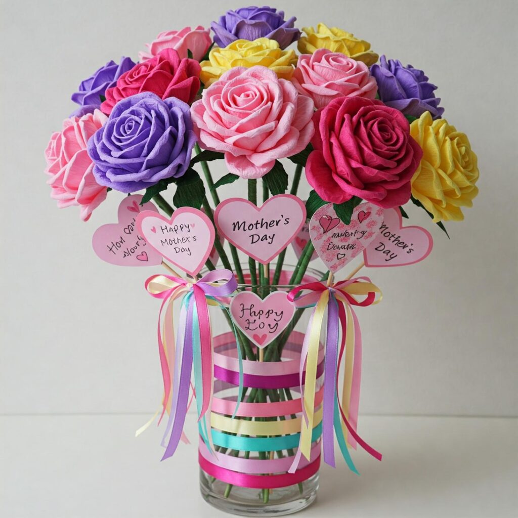 Papier Blumenstrauss