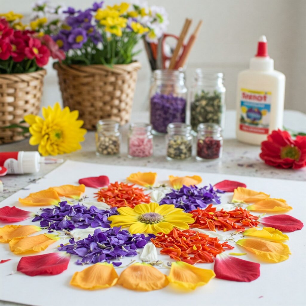 Blüten-Mosaik