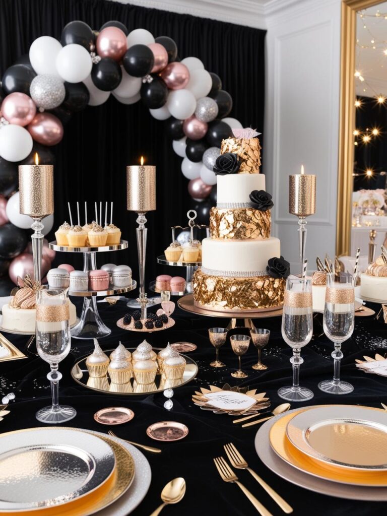 Glam-Babyparty