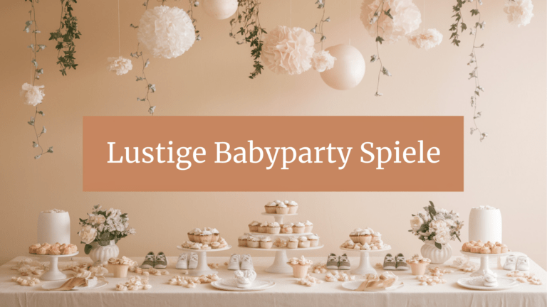 Spiele und Aktivitäten für eine unvergessliche Babyparty