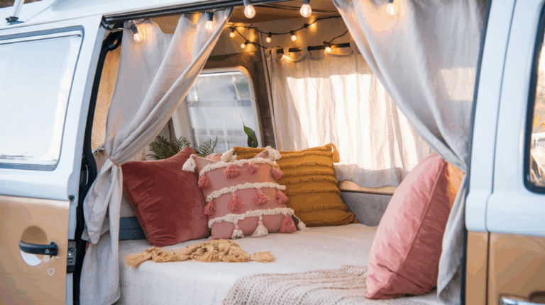 So wird dein Van zum Wohlfühlort – 15 traumhafte Camper Deko Ideen im Boho Stil