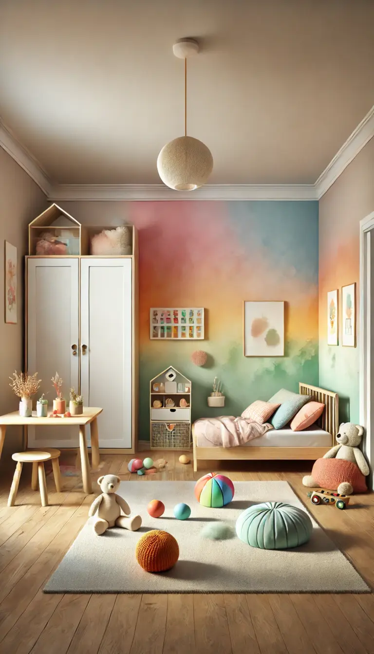 19 Ideen für die Wandgestaltung im Kinderzimmer