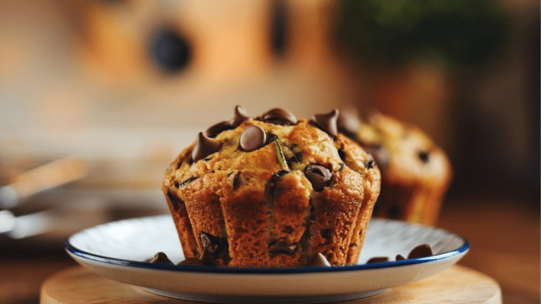 Gesunde Zucchini-Schokoladen Muffins