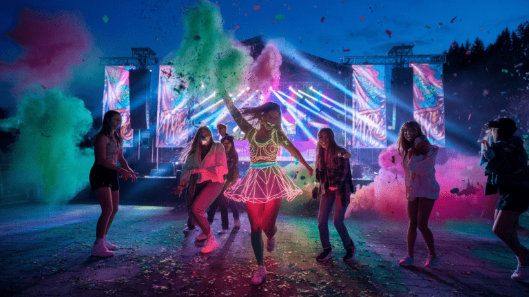 17 inspirierende Festival Outfits, die alle Blicke auf dich ziehen