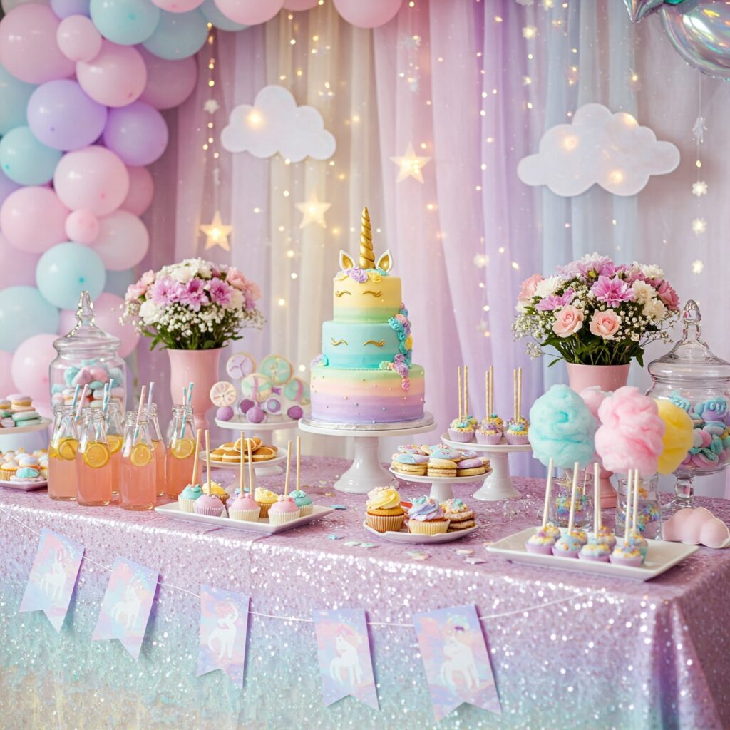 Einhorn Babyparty