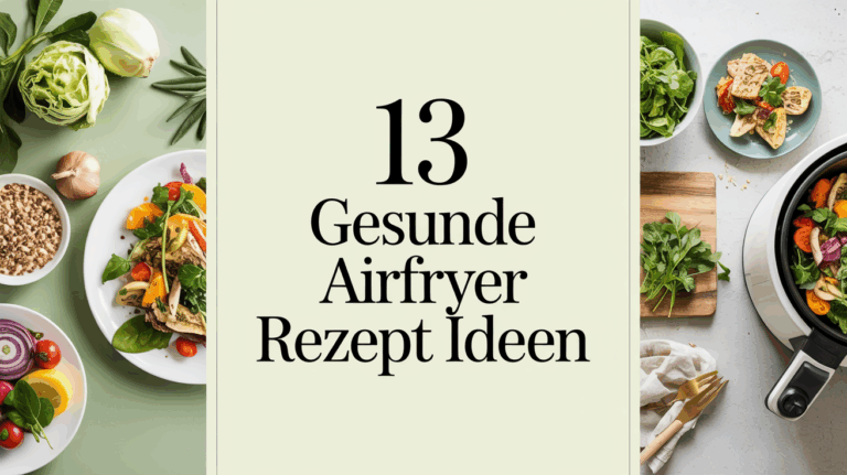 13 gesunde Airfryer Rezept Ideen für jeden Tag