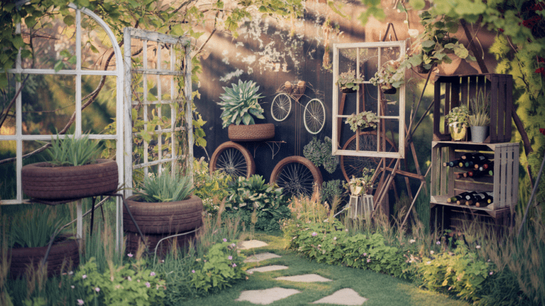 15 wunderbar einfache Upcycling Ideen für deinen Garten