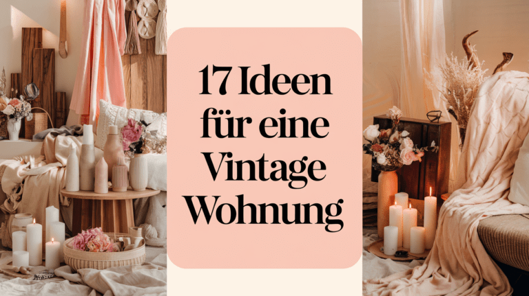 17 Ideen für eine Vintage Wohnung