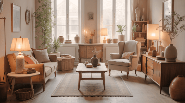 14 charmante Vintage Wohnzimmer Ideen mit Geschichte