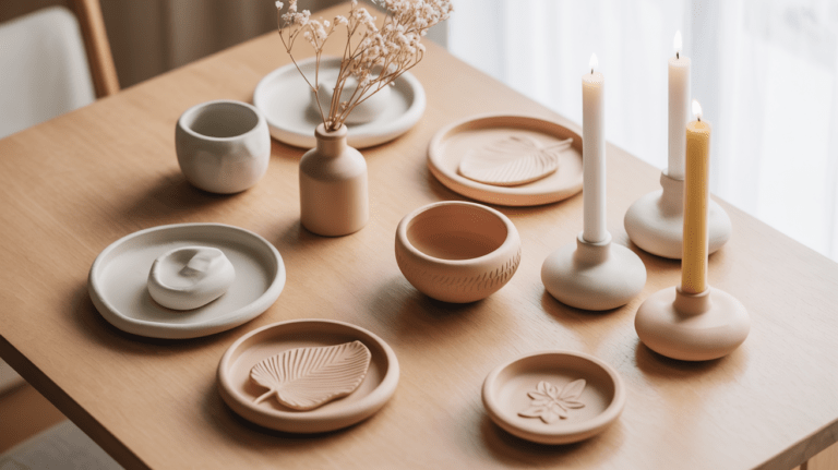 10 kreative Keramik Ideen ohne Brennofen die sofort gelingen