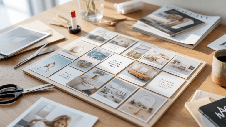 10 Vision Board Ideen, die deine Ziele sichtbar machen