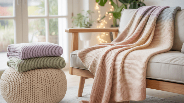 10 schöne Decke Stricken Ideen