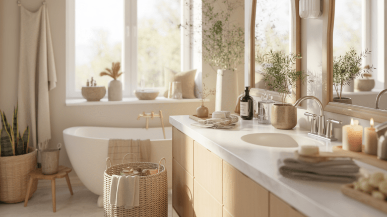 18 schöne Waschtisch Badezimmer Ideen mit Stil