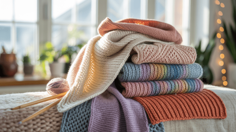 10 schöne Tuch Stricken Ideen