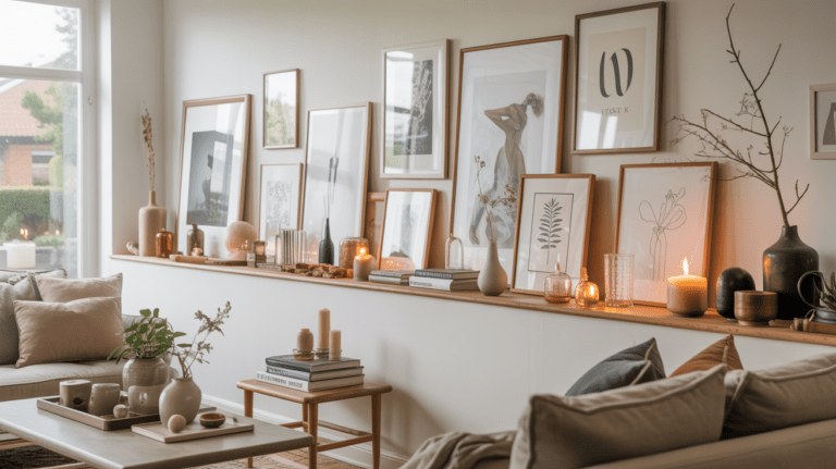 10 moderne Bilderleiste dekorieren Ideen für persönliche Wände