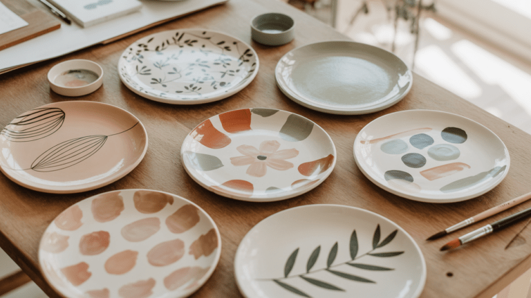 10 einfache Keramikteller bemalen Ideen die du sofort nachmachen musst