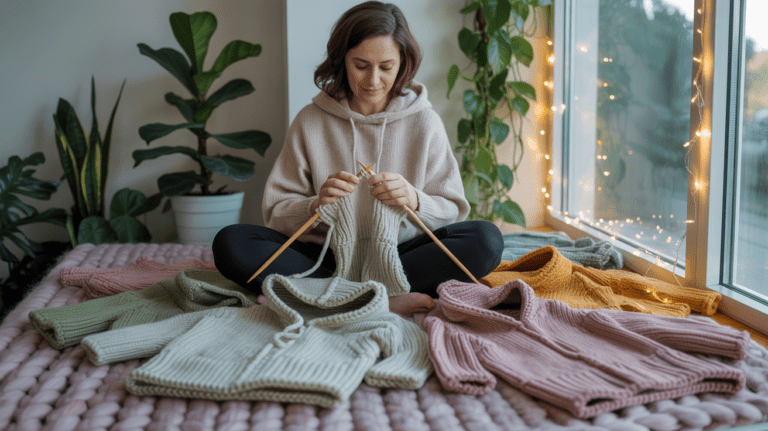 10 schöne Hoodie Stricken Ideen