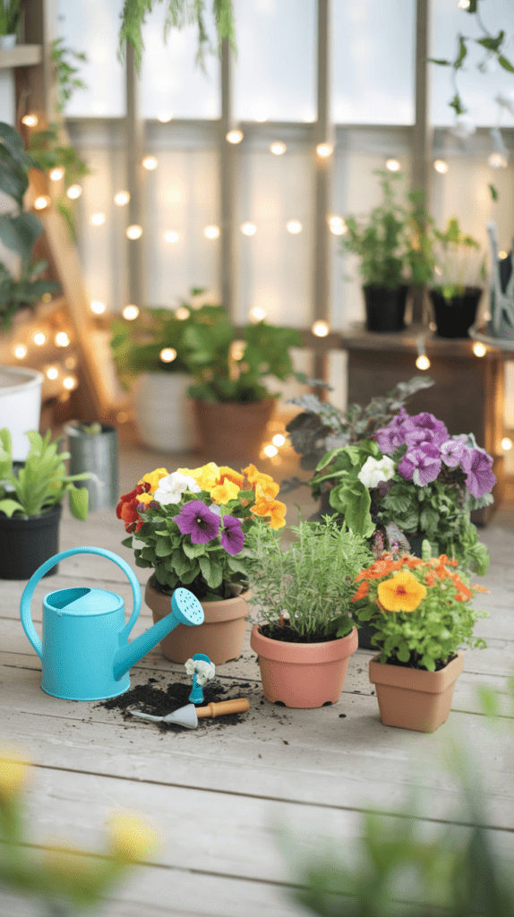 Balkon Garten