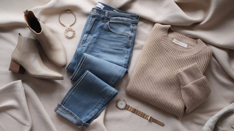 15 Minimalistische Jeans Outfits, die einfach immer gut aussehen
