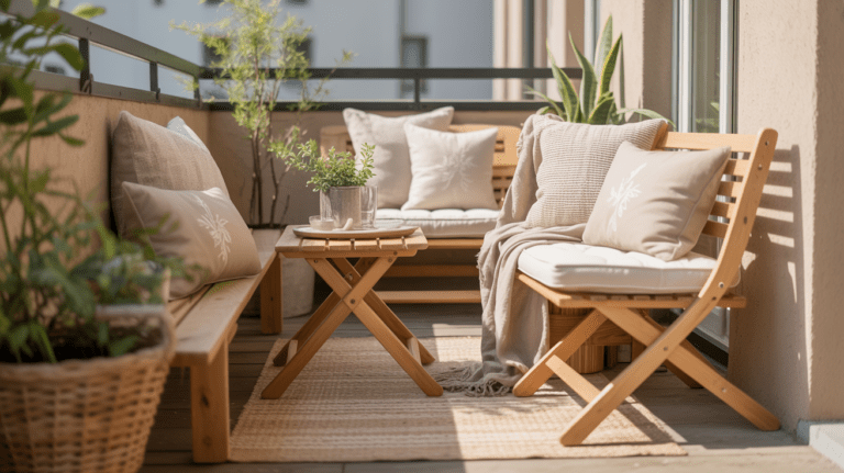Mini Balkon gestalten: So wird dein kleiner Außenbereich zur gemütlichen Wohlfühloase