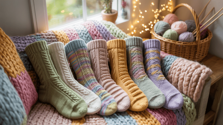 10 schöne Socken Stricken Ideen