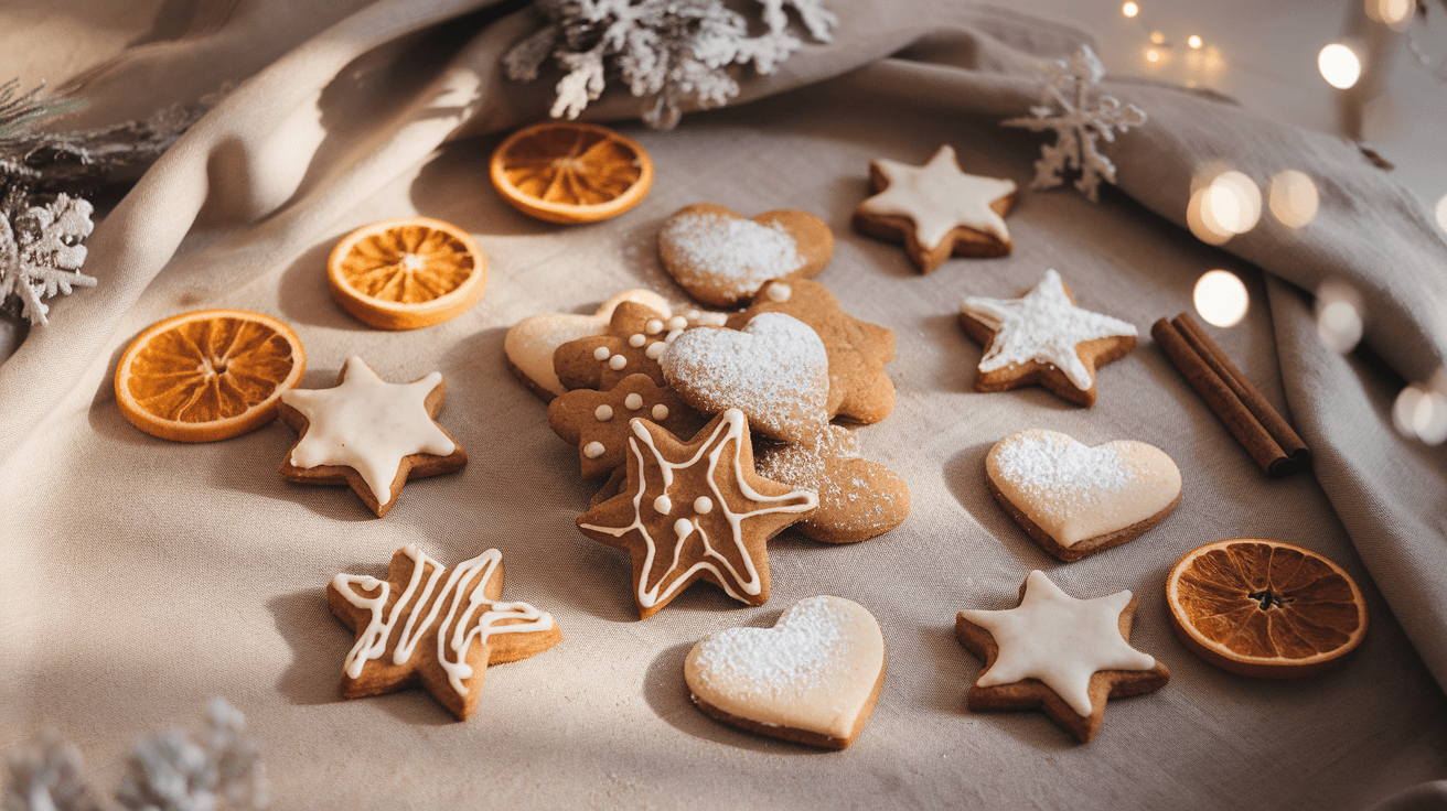 Honig-Lebkuchen Kekse