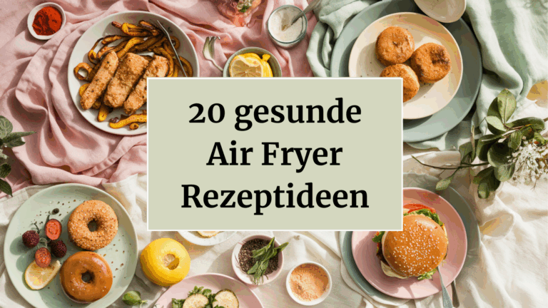 20 Air Fryer Rezepte, die deinen Alltag einfacher und leckerer machen