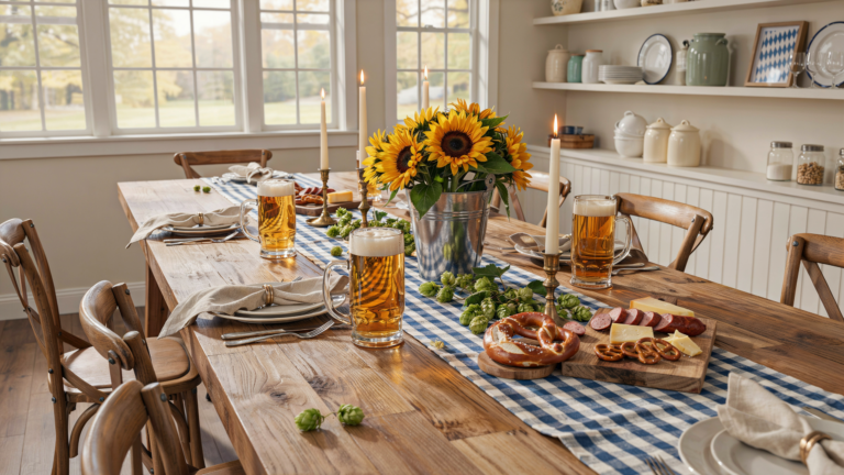 11 Tischdeko Ideen für deine Oktoberfest Party