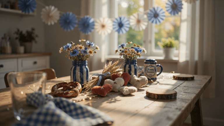 14 wunderschöne Oktoberfest Deko basteln Ideen für deine Wiesn Party