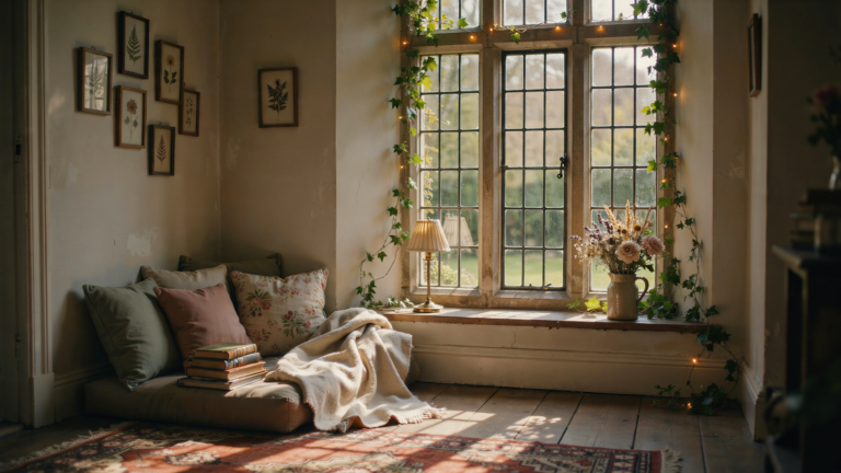 17 Whimsical Reading Nook Ideen für gemütliche Lesestunden