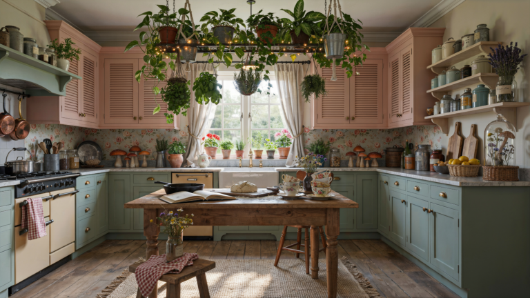 16 Whimsical Küchen Ideen mit märchenhaftem Flair