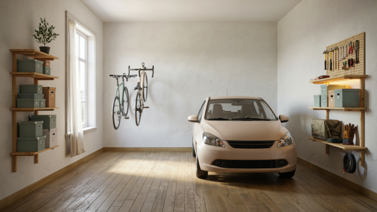 12 kleine Garage Ideen, die überraschend viel Platz schaffen